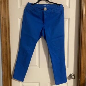 Royal blue pixie pants